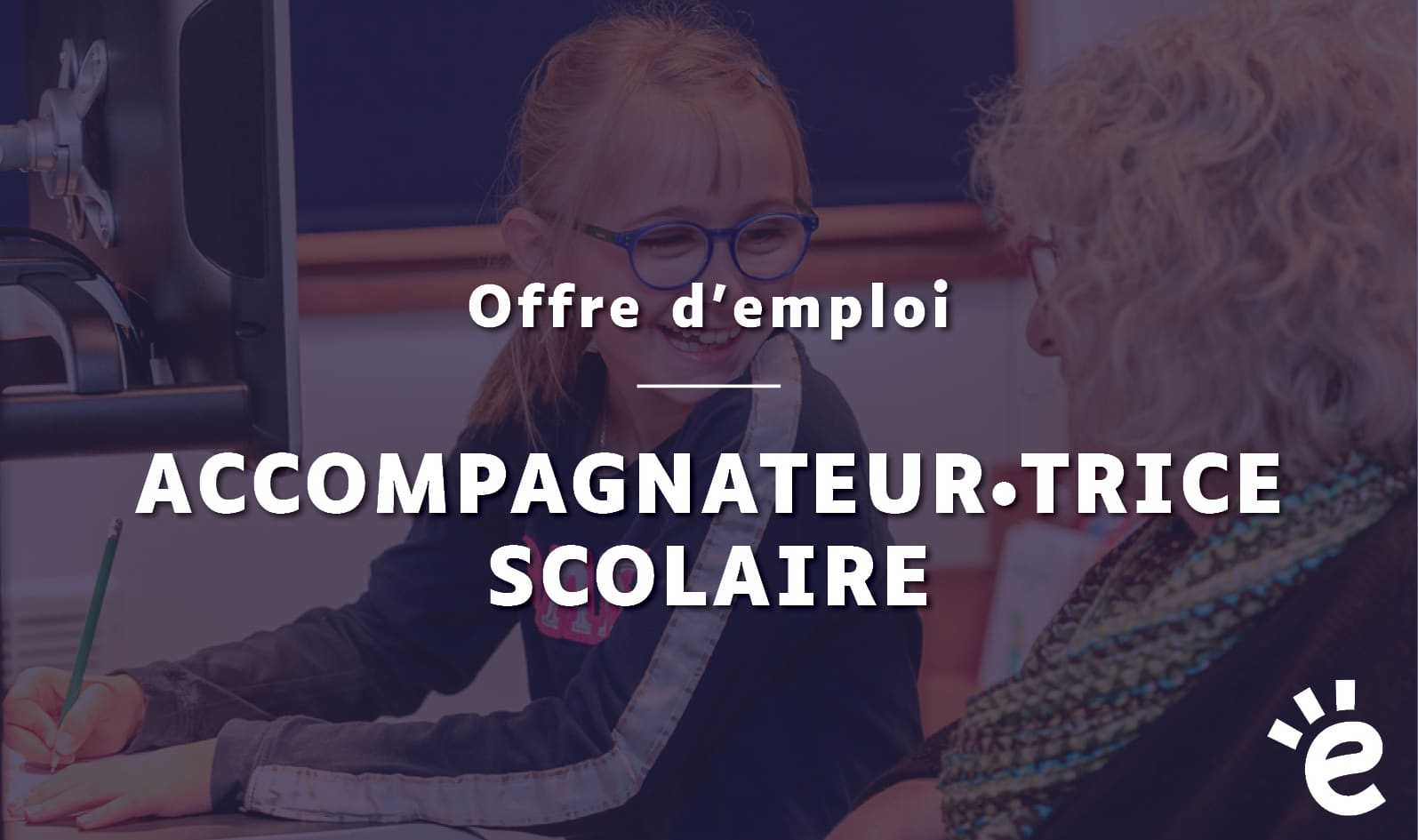 offre emploi accompagnateur scolaire